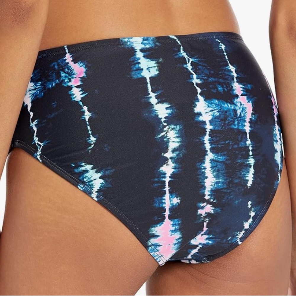 Cyn & Luca Juniors' Night Vibe Hannah High Waist Bikini Bottom - Picture 10 of 16